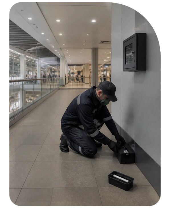 Дератизация торгового центра в Йошкаре-Ола: цена от 15339 р. | Сенат-Шкр
